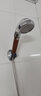 名荣 负离子淋浴花洒喷头套装增压手持洗澡搓澡淋雨莲蓬头洗澡喷头 喷头MR-102+1.5米淋浴管+元宝座 实拍图