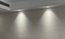 雷士照明（NVC）led家用小山丘射灯嵌入式客厅防眩小孔灯天花灯商用小桶灯 5W 三色 铝材砂银75-85mm 实拍图