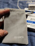 色格（SECAS） 色格 手机袋子移动电源充电宝保护套绒布防尘袋数据线收纳袋束口数码小包便携 双口-Mini号 实拍图