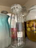 喜碧（Scybe）泡酒容器密封罐玻璃密封罐牛奶瓶果汁瓶韦达1000ml 2只 实拍图