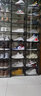 爱鞋者（shoe lover）鞋盒收纳盒透明亚克力aj球鞋收藏鞋柜网红定制鞋墙防尘侧开鞋架 黑框(2个装) 中号侧开(44码高帮) 实拍图