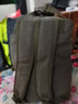 布简单双肩包男士背包帆布包大容量水桶包户外旅行包运动多功能男包 军色色小号 实拍图