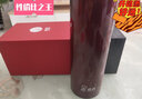 希诺（HEENOOR）保温杯女士时尚网红潮流便携情侣水杯商务办公室家用车载泡茶杯子 红色-360ml【304不锈钢内胆】 礼盒装 实拍图