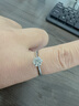 喜钻铂金钻戒女六爪结婚钻石戒指求婚戒指结婚钻戒婚戒送女友生日礼物 【GIA双证】50分D色VS2 3EX N 实拍图