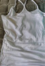 浪莎（LangSha）女背心夏季吊带性感外穿内搭打底衫上衣百搭显小吊带薄款 黑色Y吊带 均码 （80斤-130斤） 实拍图