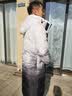 雅鹿羽绒服男中长款冬季加厚保暖过膝连帽男士外套极寒时尚休闲防寒服 实拍图