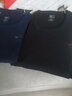 七匹狼保暖内衣 男 纯棉秋冬基础全棉内衣男士秋衣秋裤 套装 圆领黑色 L (170体重100-120斤) 实拍图