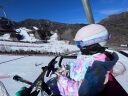 乐凯奇（LECAGE） 新款滑雪头盔单双板滑雪装备护具男女保暖防撞雪盔滑雪镜套餐 粉小兔 M码(头围55-58cm) 实拍图