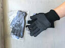 凡伊聆防滑手套男女骑行开车可触屏运动登山手套户外爬山劳保外卖薄手套 户外防滑触屏点胶手套【黑色】 实拍图