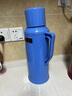 SIMELO施美乐盖塞304一体玻璃内胆保温瓶热水瓶暖水瓶开水瓶保温壶 骄子蓝色 2L (经典款) 实拍图