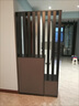 百裕达进门鞋柜家用门口隔断柜客厅门厅柜简约现代玄关柜屏风分体挂衣柜 挂衣柜 左向(1.4米长) 上门安装 实拍图