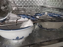 参宝SAMBO中式复古青花瓷碗釉下彩陶瓷碗饭碗家用汤面碗汤碗高脚面碗 5英寸宫式碗【饭碗/两个装】 实拍图