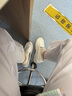 回力护士鞋女春夏新款软底休闲小白鞋女鞋轻便止滑舒适平底医护鞋子 0026白色（正常尺码） 雕花镂空款 37 实拍图