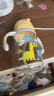 乐扣乐扣（LOCK&LOCK）儿童吸管水杯带手柄背带宝宝学饮杯婴儿水壶卡通小恐龙350ML黄色 实拍图