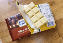 瑞特滋（RITTER SPORT）德国进口榛子果仁牛奶巧克力黑巧克力糖果喜糖纯可可脂休闲零食 全榛子白巧克力袋装100g 实拍图
