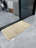 华纱全纯棉浴室防滑地垫子脚垫加厚地巾吸水洗澡防水卫生间地毯酒店 卡其色 75cm*40cm 实拍图