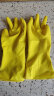 3M 橡胶手套 薄巧型防水防滑家务清洁手套 厨房洗衣手套大号 柠檬黄 实拍图
