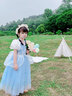 蓓然美灰姑娘公主裙秋爱莎连衣裙艾莎爱丽丝生日礼服儿童公主裙演出服 灰姑娘A 120 实拍图