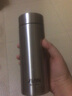 富光真空水杯不锈钢保温杯男女士泡茶杯 大容量双层隔热保温杯子BJ008 本色 340ml 实拍图