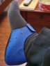 华宝驰足底筋膜炎鞋垫足跟痛专用后跟垫足跟垫男硅胶骨刺鞋垫软减震跟腱炎脚跟垫女跟骨垫保护套 蓝色 40-45码（可调节） 实拍图
