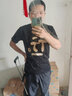 真维斯（JEANSWEST）短袖t恤男女同款夏季青少年学生ins风简约纯棉半袖T恤衫宽松上衣 黑色 (你是对的) L 体重【100-115斤左右】 实拍图