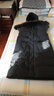啄木鸟羽绒服男士中老年人长款过膝连帽加厚爸爸装冬季极寒东北大衣外套 黑色-带毛领 XL (可穿130-150斤) 实拍图