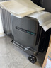 爱尔威（Airwheel）电动行李箱可骑行拉杆登机箱铝框可坐智能代步20英寸旅行箱男女 20英寸豪华版-黑 实拍图