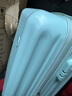 袋鼠（KANGAROO）子母箱行李箱高颜值女小型轻便旅行箱拉杆箱拉杆箱男生密码登机箱 天蓝（916潮流款） 20英寸 （可上飞机免托运） 实拍图