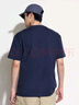 Gap【热卖爆款】男装夏撞色logo圆领短袖T恤纯棉上衣544465 藏青色 175/96A(L) 亚洲尺码 实拍图