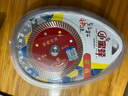 小蜜蜂玻化砖切割片大理石瓷砖切割机刀片微晶石干切石材锯片 全瓷105 11片装 促销不限购 实拍图