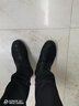渡诺班尼高帮皮鞋男秋冬季保暖加绒棉鞋子韩版系带休闲鞋真皮男鞋英伦 8999黑色高帮棉鞋 41 实拍图