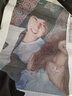 暖先森 钻石画定制满钻diy真人照片钻石绣定做情侣婚纱照客厅新款贴画 画芯40*60cm【仅画布】 圆钻带全套工具 实拍图