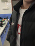 黑盒白美式潮牌立领印花棉服男装冬季棉袄加厚保暖面包服情侣棉衣男外套 SRDD-W233黑色 L 【建议110-130斤】 实拍图