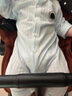 婧麒婴儿衣服夏季薄款新生宝宝提花连体衣纯棉空调服爬服夏装单件 宇航员蓝 80cm 实拍图