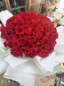 鲜花情99朵红玫瑰鲜花束同城配送女朋友老婆生日花束表白礼物 爱意生日·99朵红玫瑰鲜花花束 同城配送 支持预约日期 实拍图