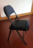华恺之星 椅子折叠椅 电脑椅办公家用会议培训椅 靠背椅 HK3022黑色6把装 实拍图