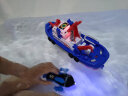 电动海上消防船电动会喷水儿童玩具小男孩军舰船模轮船戏水洗澡 海上消防船 实拍图