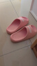 牧童儿童拖鞋夏季家居鞋室内软底浴室男女童亲子凉拖鞋 糖果粉 210 实拍图