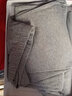 纤丝鸟棉氨秋衣秋裤套装男士圆领柔棉高弹透气吸汗 麻灰3XL 实拍图