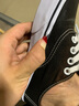 VANS范斯官方 经典款Authentic黑色经典款高街复古帆布鞋 黑色 34.5 实拍图