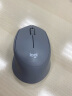 罗技（Logitech）M330 轻音鼠标 无线鼠标 办公鼠标 右手鼠标 带无线微型接收器 灰色 实拍图