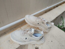 唐狮（TonLion）男鞋运动鞋夏季跑步鞋子男户外休闲透气软底网面鞋 米色 42码  晒单实拍图