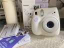 富士instax立拍立得 一次成像相机 mini7+（mini7c/s升级款）白 实拍图