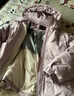 雅鹿短款羽绒服女2025新款蓄热加厚可拆卸连帽时尚百搭小个子保暖外套 香芋紫 XL (推荐140-155斤) 实拍图