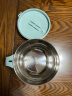 美厨（maxcook）304不锈钢泡面碗 学生饭盒餐杯泡面杯1200ML 带盖 蓝色MCWA109 实拍图