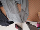 【2条装】九分裤男薄款系带松紧腰束脚哈伦潮流百搭宽松冰丝夏季薄款男士韩版潮男裤小脚休闲裤 黑色+灰色 2条 31（2尺4适合125-135斤） 实拍图