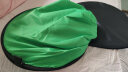 漾菲斯YC5专业直播绿幕抠像布折叠便携式免支架 加厚纯色绿布背景布板补光灯拍照摄影布视频幕布 1.5*2米 实拍图