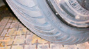 固满德半热熔防滑电动车轮胎80/80-10真空外胎007小牛M系列九号后轮 实拍图
