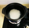 美厨（maxcook）陶瓷煲砂锅 汤锅炖锅养生煲 手工彩釉耐干烧 2.6L黄MCTC3262 实拍图