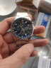 精工（SEIKO）手表 计时系列商务三眼休闲蓝盘钢带石英男表 SSB377P1生日礼物 实拍图